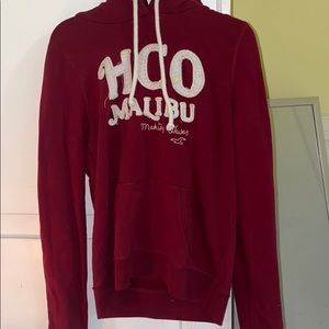 Red/maroon sweatshirt